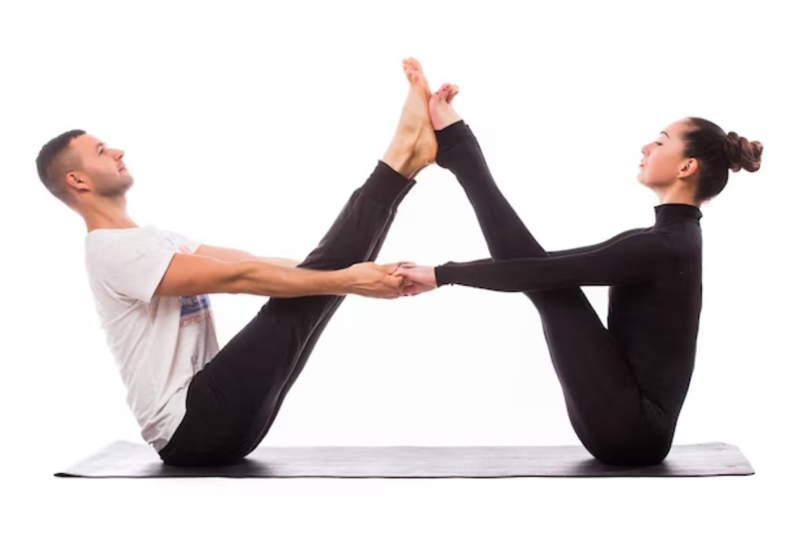 Partner Yoga Pose